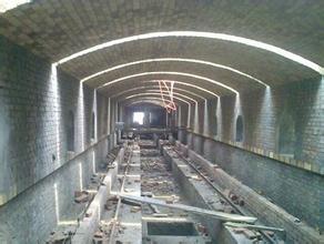 The Construction Of Fireclay Brick In The Winter